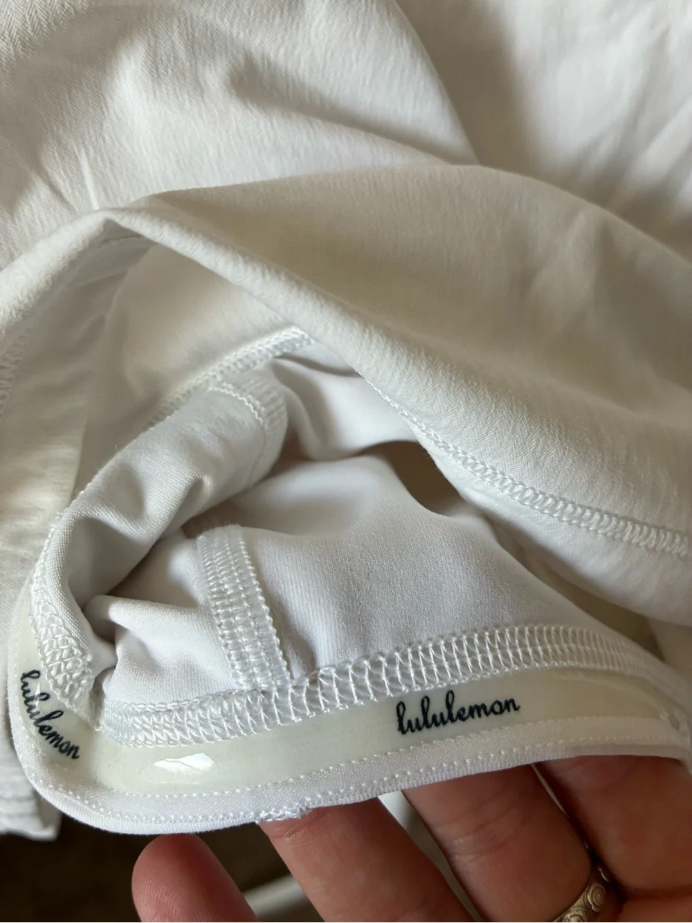 Lululemon White Athletic Tennis Golf Running Skort size 6
